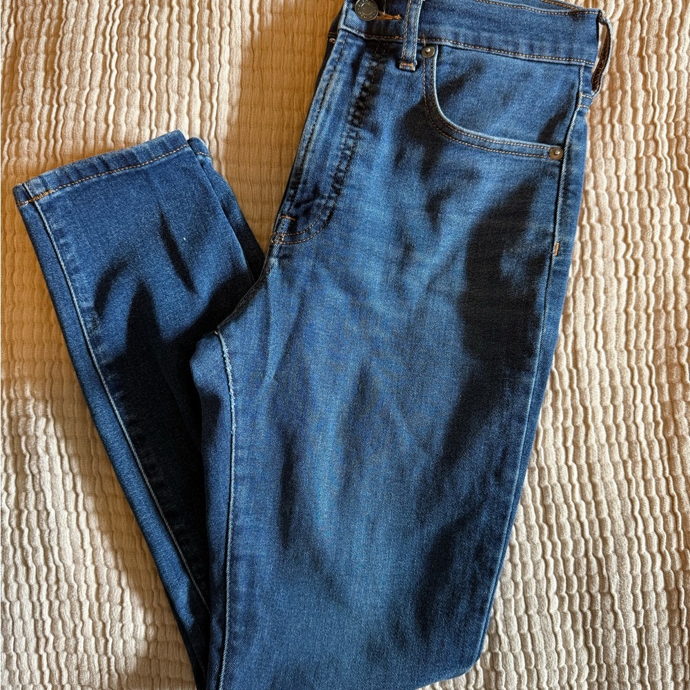 Everlane skinny denim blue jeans women’s